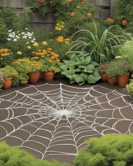 co odstrasza pająki w ogrodzie