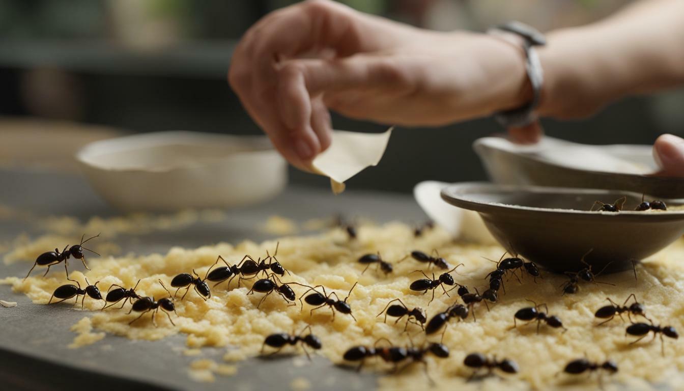 jak zrobić klej na mrówki
