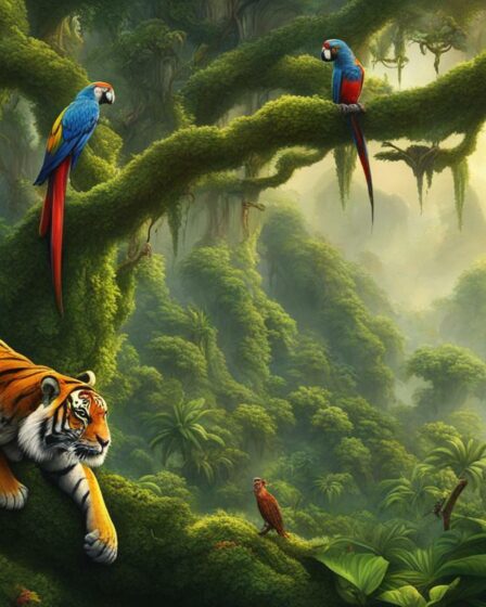 jakie zwierzęta mieszkają w dżungli
