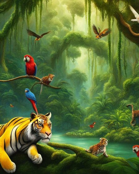 jakie zwierzęta żyją w dżungli