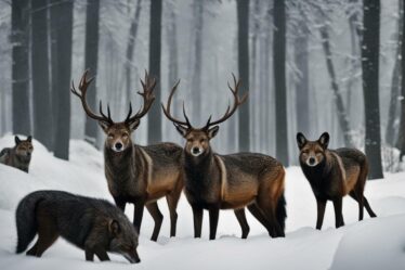 jakie zwierzęta żyją w lesie polskim