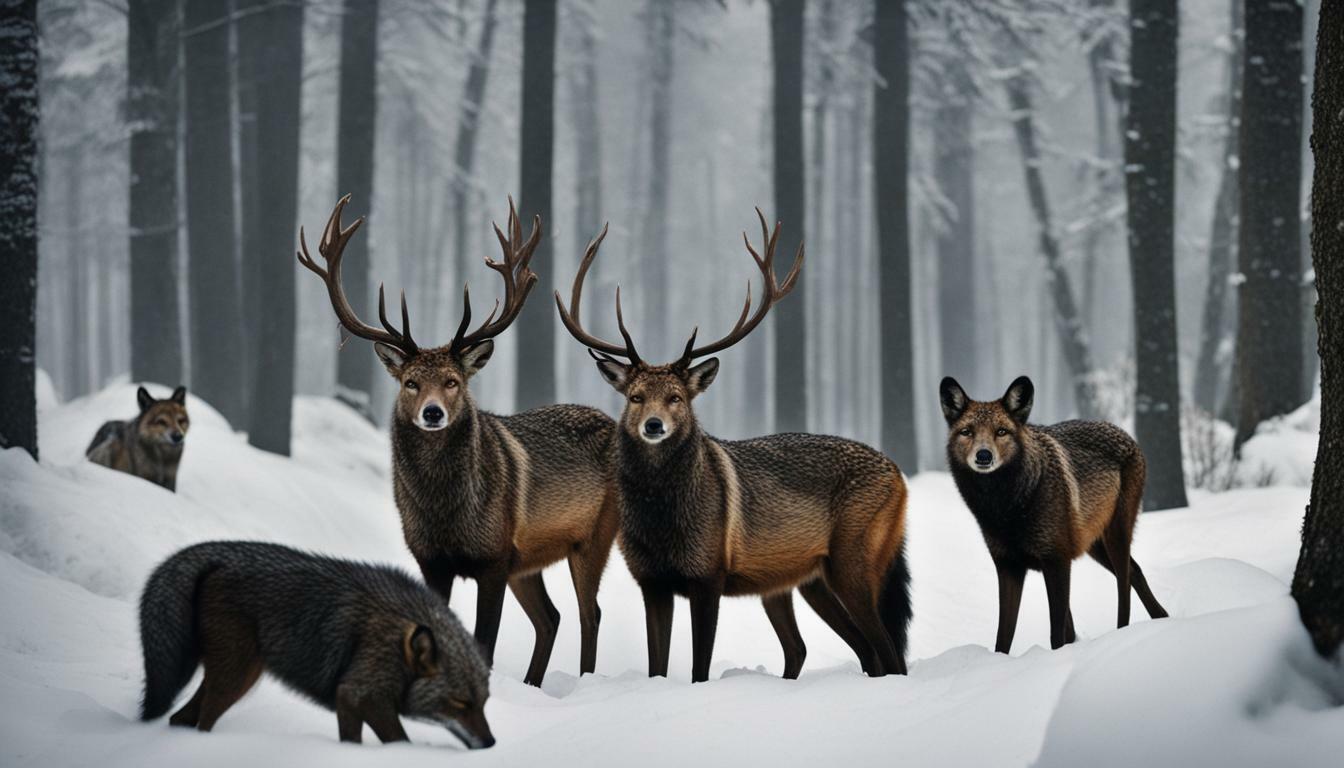 jakie zwierzęta żyją w lesie polskim